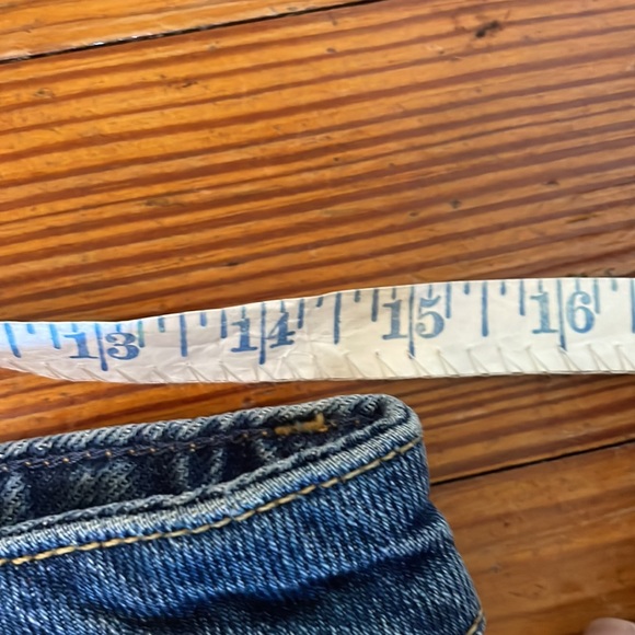 We The Free distressed mini jean skirt - Picture 15 of 16